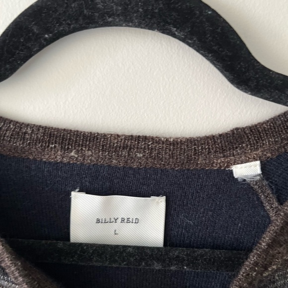 Billy Reid Knit Wool-Blend Sweater - Picture 2 of 7